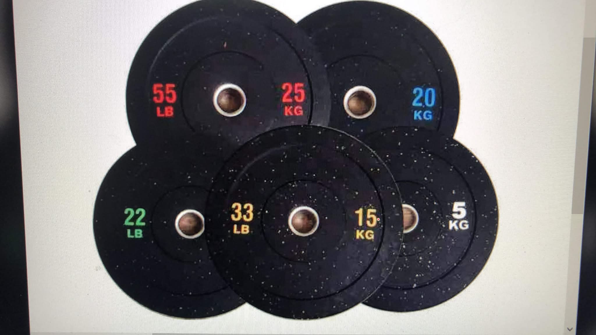 Olympic Rubber Bumper Plates
