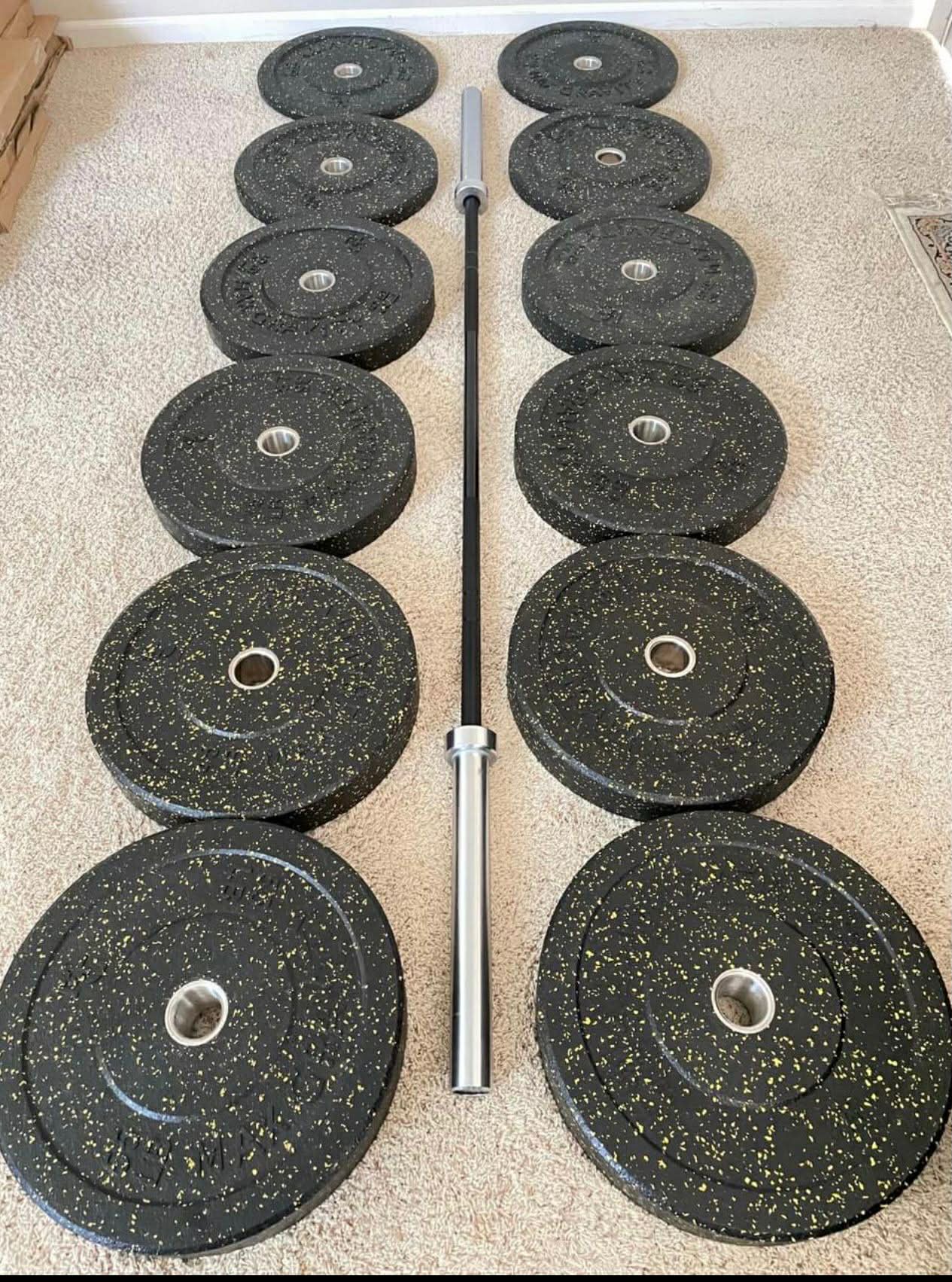 Olympic Rubber Bumper Plates