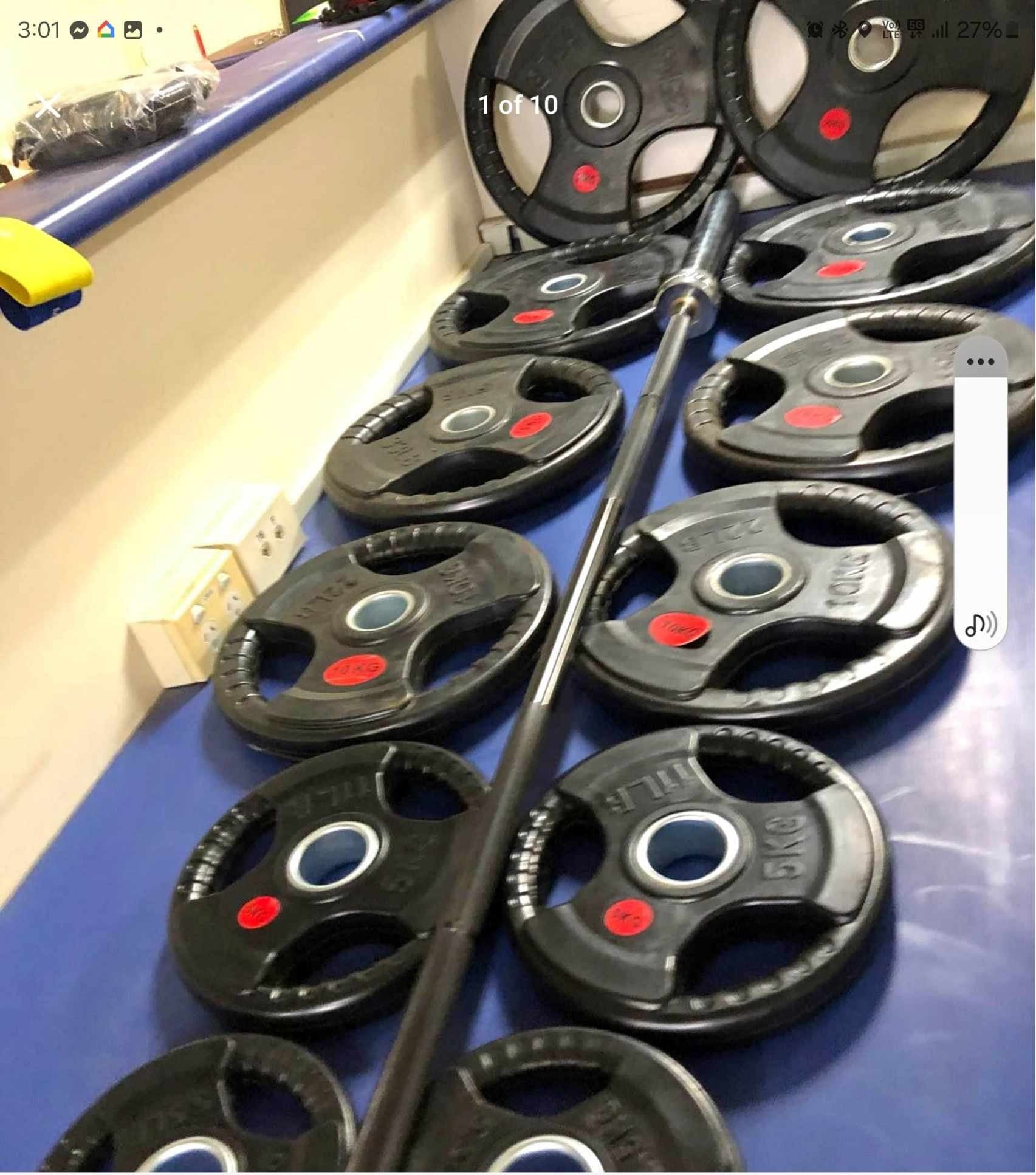 Rubber Tri Grip Plates (NEW)